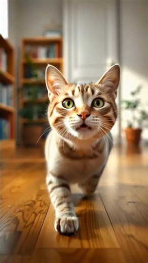 Cat vs. Mysterious Red Dot: Who Wins? #absurdist #brainrotanimals #brainrot