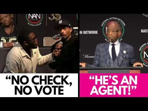 Black Man SHUTS DOWN Room at Al Sharpton Event & Al LOSES IT | What the NAN Conference Exposed