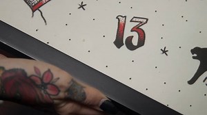 Julie Duncan, tattoo artist at Lady Luck Tattoo in Phoenix, shares facts about Friday the 13th tattoos and what to expect. http://azc.cc/2imcp1J | azcentral