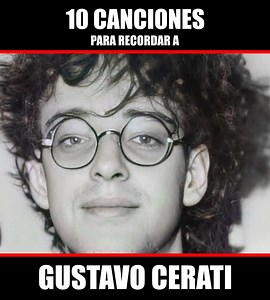 112K views · 6.3K reactions | Se cumplieron 10 años de la partida de Gustavo Cerati, acá lo recordamos con algunas de sus canciones 蘭 | Cronorock MX | Facebook