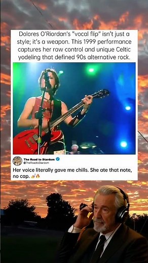 That Vocal Flip Is Pure Magic 🎙️ 🔥 #TheCranberries #DoloresORiordan #Zombie #90sRock