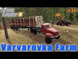 Production and sale of flour, logging | Varvarovka with Seasons | Farming simulator 19 | ep #11