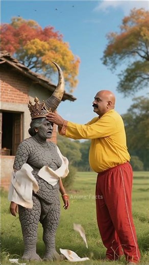 লোকটি দাদীর মাথায় মুকুট পরাতেই দাদী গ*ন্ডার হয়ে গেলো #ai #rhino #shorts