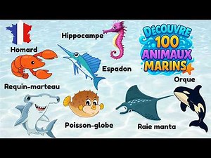 100 Sea Animals for Children