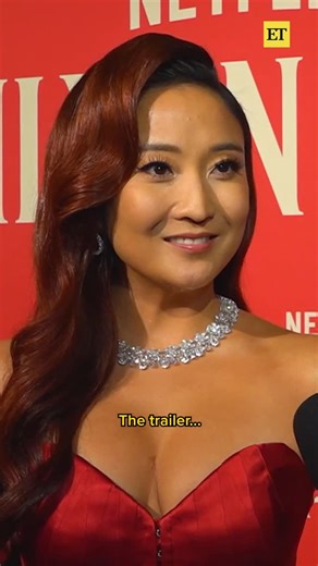 Entertainment Tonight on Instagram: "Ashley Park and Lucien Laviscount react to that Mindy-Alfie moment in ‘Emily in Paris’ trailer that has us all 👀."