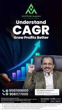 Understand CAGR Grow Profits Better.