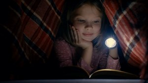 AFI Hamilton Full Murphy Bed Chest with Mattress, Storage, and Built-in Charger in White