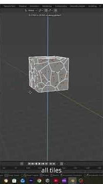 Destroying objects in blender in just 1 min #blendertutorial #blender #blendergameengine