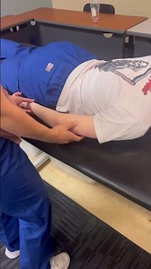 Manual muscle testing shoulder: extension