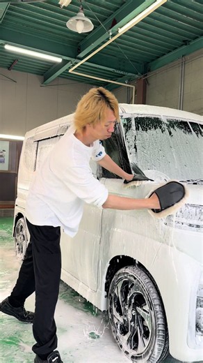 洗車｜スペーシアカスタムをキーパーで丁寧に仕上げる方法