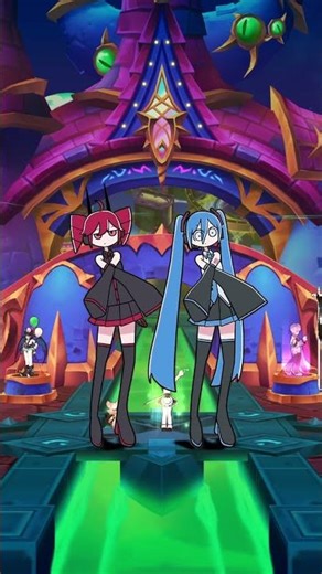 スプリットダンス in ELSWORD #vocaloid #重音テト #初音ミク #엘소드