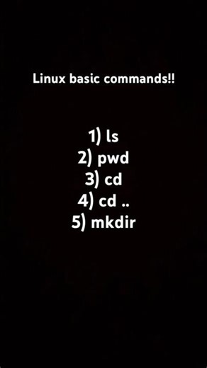 Linux basic commads for hackers 😈