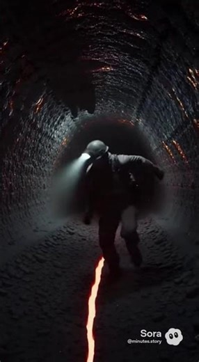 POV: Escaping a deadly volcanic ash surge inside a hidden lava tube #geology #danger