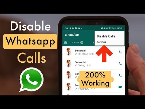 Disable Whatsapp Calls - Ignore or Block all whatsapp Calls | 2026