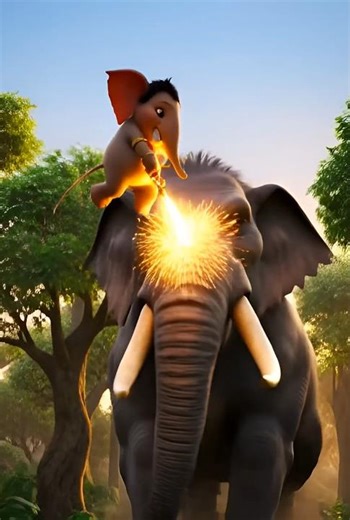Little Ganesh Ji vs. Sindhu Rakshas: Vel Power Cartoon Adventure! Ganpati Bappa Morya!