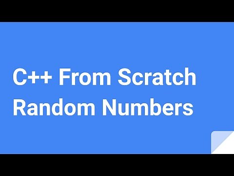 C++ From Scratch: Random Numbers
