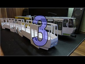 Modellbau XXL Straßenbahn Gartenbahn - selber bauen #3