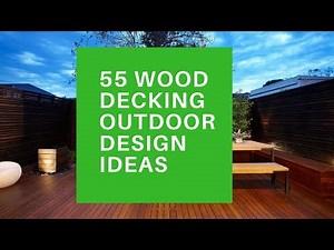 55 Wood Decking Outdoor Design Ideas - Inspiring and Creative Deck House