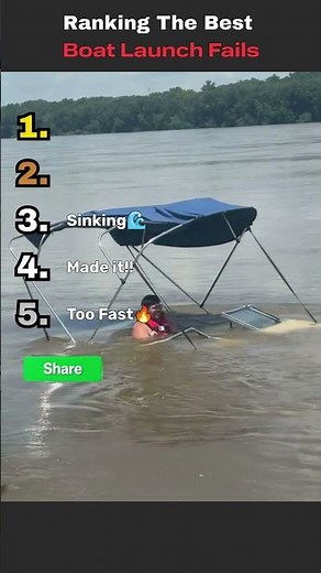 Top 5 Boat Launch Fails Ranked for Maximum Chaos 😂