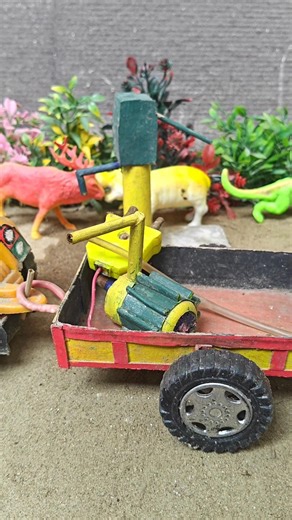 create mini water pump mini tractor video mini water pump science project #tractor #toys