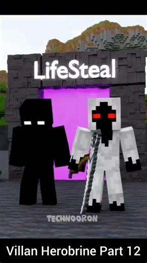 Herobrine ne Pure SMP ke entityes ko bula liya 🤯 | VILLAN HEROBRINE PART 12 #shorts #youtubeshorts