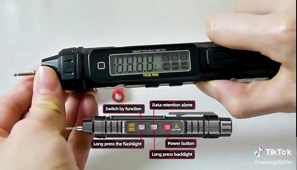 ANENG A3005 Digital Professional Multimeter Pen Testers AC/DC Voltage Meter Live Zero Line Detector Buzzer Ohm Tester Tools#electriciantools #aneng #multimeter #tester #tiktok #fyp