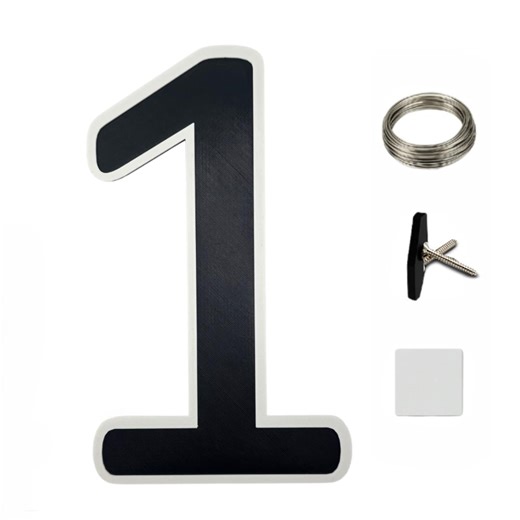 Address Number Sign – Easy Install House Numbers - Etsy UK