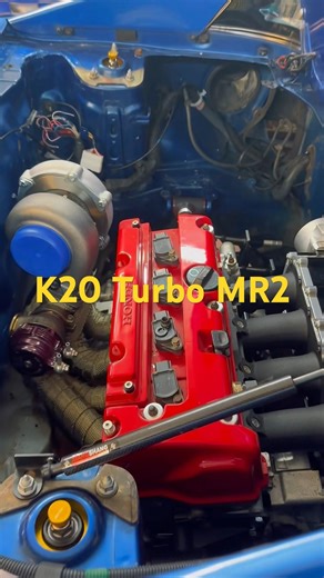 K20 Turbo Swapped MR2 progress #toyota #k20turbo #kswap #honda #kseries