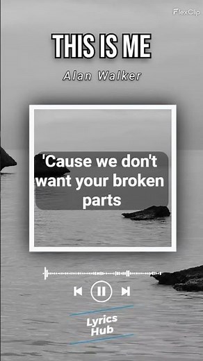 Lyrics video of This is me by Alan Walker #alanwalker #thisisme #lyricsvideo #lyricsshorts #music