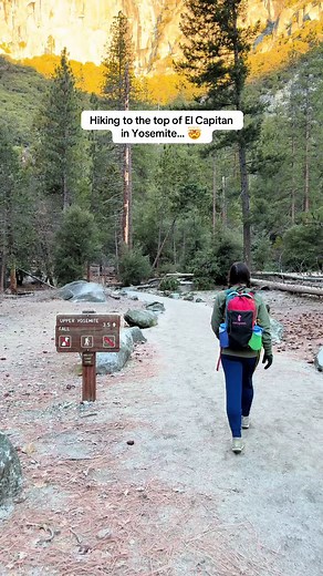 Hiking to El Capitan Summit in Yosemite National Park