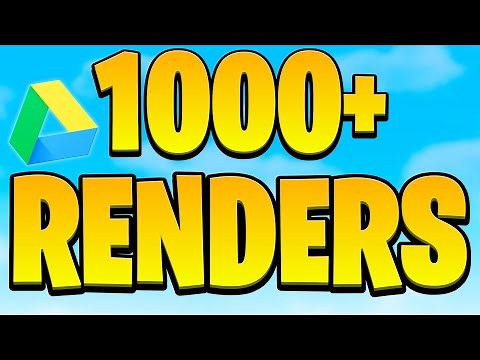 The *BEST* Fortnite Render Pack! | Fortnite GFX Pack | 1000+ Renders! Google Drive PC/Mobile