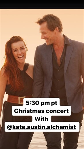2 reminders Christmas Concert with Kate Austin around 5:30 pm pt Then turn into CBS 9 pm et/pt (check local listings) to see #fitforchristmas with Amanda Kloots & written by Anna White. #cbs | Paul Greene