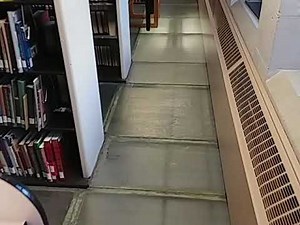 Hubbard Stacks Library glass floor