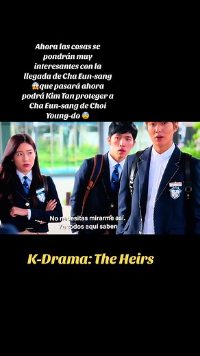 The Heirs: Kim Tan's Dilemma with Cha Eun-sang and Young-do