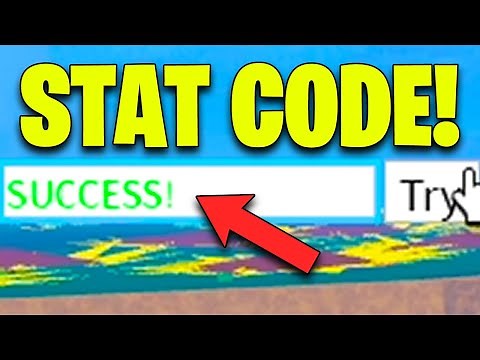 NEW Stat Reset Code! (working) Blox Fruits