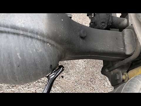 Freightliner Columbia Differential Fluid Check
