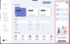 C# WPF UI _ Drive Storage Dashboard UI _ UI Design_03