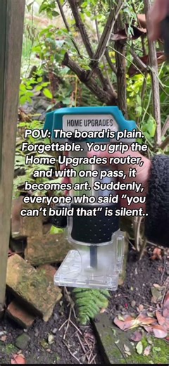 From Plain Board to Pure Art One Pass with the Router