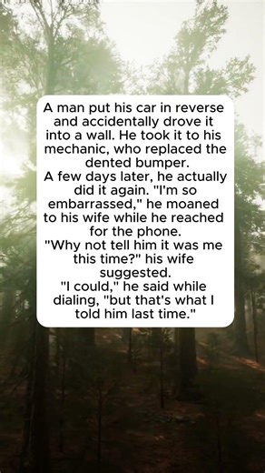 Same Excuse #car #accident #funny #husband #wife #comedy #jokes #humor #excuse #phone #mechanic