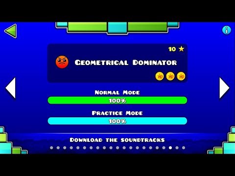 Geometry Dash - Level 19 : Geometrical Dominator (All Coins)