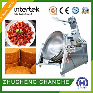 [Hot Item] Commercial Kitchen, Hotel Factory, Food Automatic Electric Heating Planetary Stirring Frying Pan