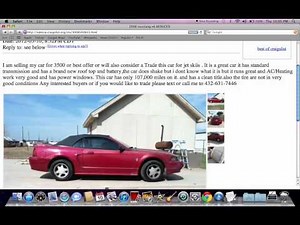 Craigslist Midland Texas - Finding Used Cars and Trucks Under $4500 in 2012