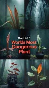 Worlds Most Dangerous Plant