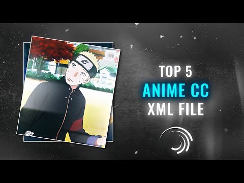 Top 5 Next Level Ae Inspired Anime CC Preset 🔥💀 | Alight motion Cc Pack #anime #alightmotionpresets