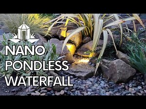 How to build a Pondless Waterfall- Pondless Waterfall build- Garden Waterfall Kit UK
