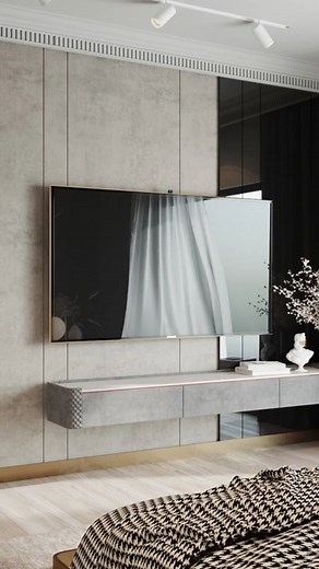 The most obvious and distinctive element of a contemporary style interior design is the line. Whether straight vertical or horizontal lines or curved shapes, strong visible lines are evident in any contemporary-style home. The line is found in architectural details, use of bold color blocks, high ceilings, bare windows, and geometric shapes in wall art and sculpture. Project Name: Gardenia Villa Total Area: 820 m#InteriorDesign #ContemporaryStyle #IconicDesignStudio #Gardenia | Iconic Design Stu