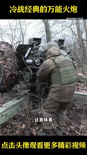 The Soviet D30 howitzer: Capable of 360-degree firing, a classic Cold War all-purpose artillery p...