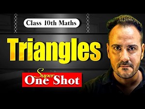 Class 10th Triangles Super One Shot | Concept with Questions Revision 🔥by Ushank Sir