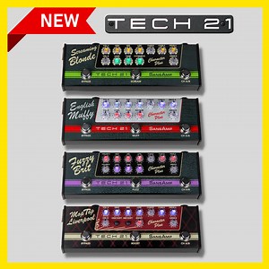 2 canaux et 1 stompox sur les nouvelles Tech 21 Character Plus