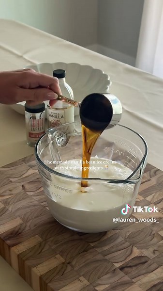 Homemade vanilla bean ice cream recipe!! 🍨✨ 2 cups of whole milk 2 cups of heavy cream 1/2 cup of maple syrup 2-3 tsp of vanilla extract 1 vanilla bean (optional) Kitchenaid attachment linked in my shopmy in my bio!! #homemade #homemadeicecream #vanillabean #kitchenaid #kitchenaidmixer #icecream #vanillaicecream #icecreamrecipehomemade #homemadekitchen @KitchenAid